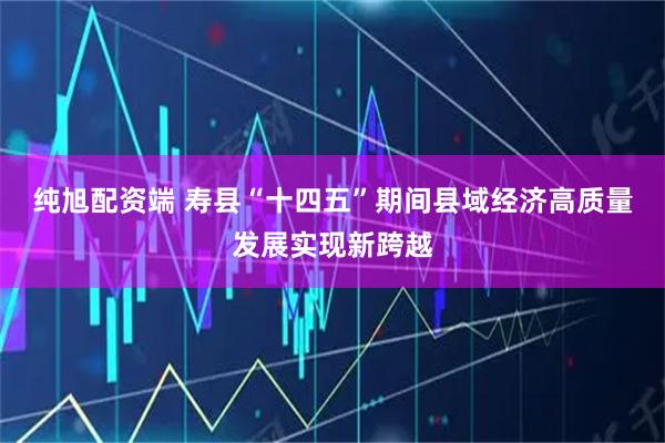 纯旭配资端 寿县“十四五”期间县域经济高质量发展实现新跨越