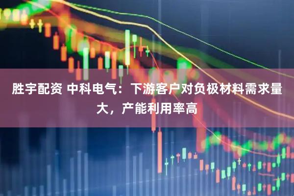 胜宇配资 中科电气：下游客户对负极材料需求量大，产能利用率高